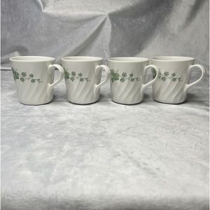 Vintage Corelle Ivy Callaway Collection Coffee/Tea Cups